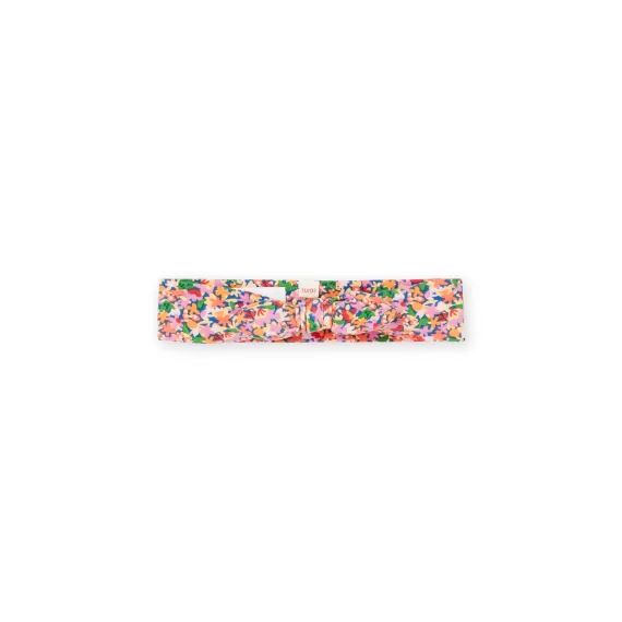 Bandeau Bleu Céleste À Imprimé Fleurs – Bleu marine