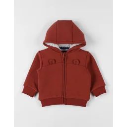 Veste Sweat À Capuche Sweatoloudoux® Rouge