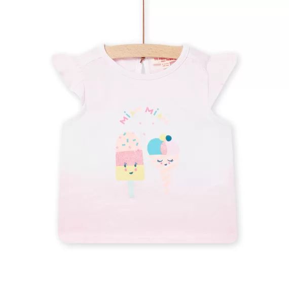 T-shirt Rose Bébé Fille