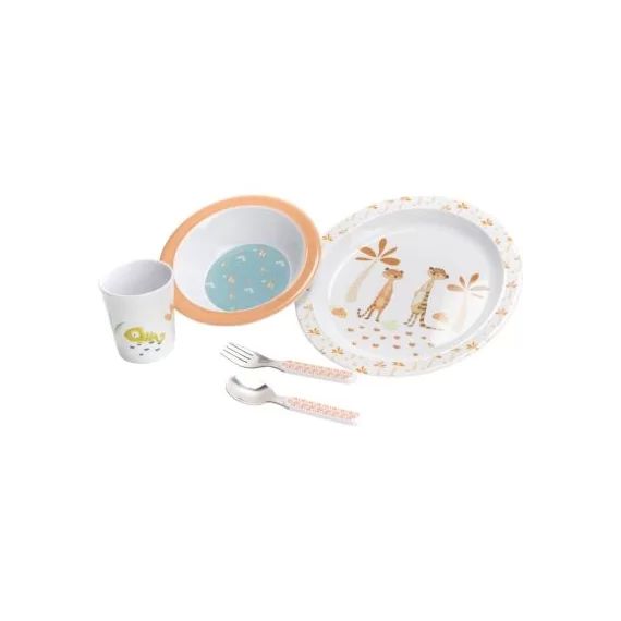 Coffret repas Gaston le caméléon (5 pièces)