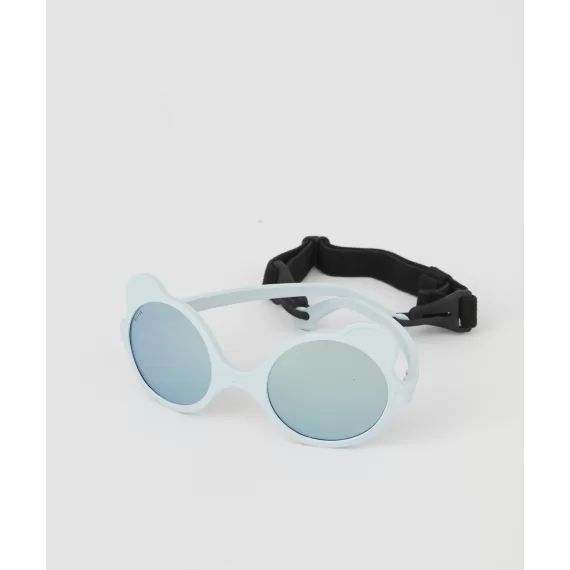 Lunettes de soleil ourson bleues et souples 0-12 mois –  – Soldes