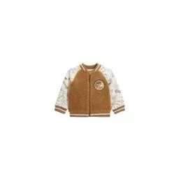 Veste Teddy Bébé En Sherpa Lamascotte Marron