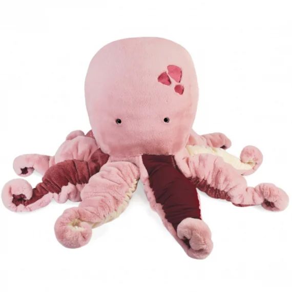 Peluche géante pieuvre Trésors Marins (80 cm)