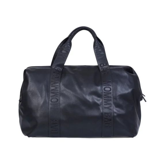 Sac À Langer De Voyage Grande Contenance Signature Mommy Bag Noir