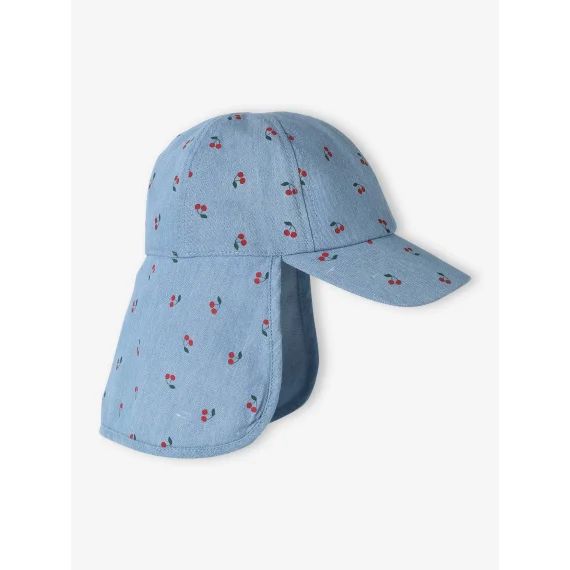 Casquette saharienne protège-cou bébé double stone