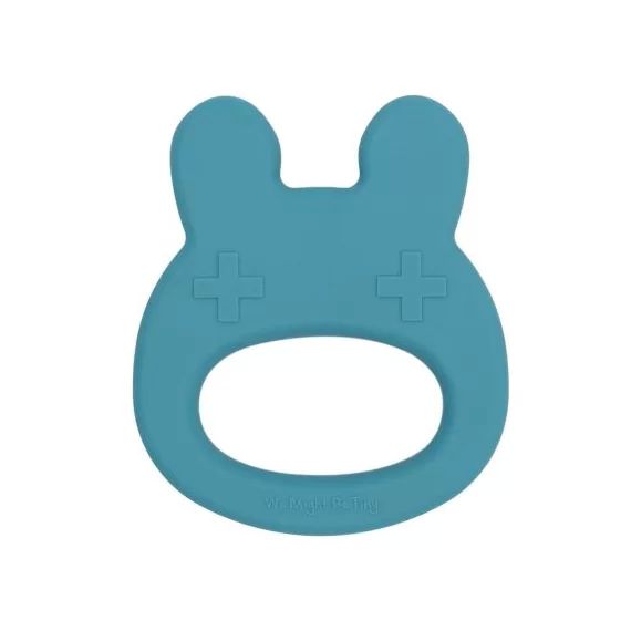 Anneau de dentition en silicone lapin bleu blue Dusk