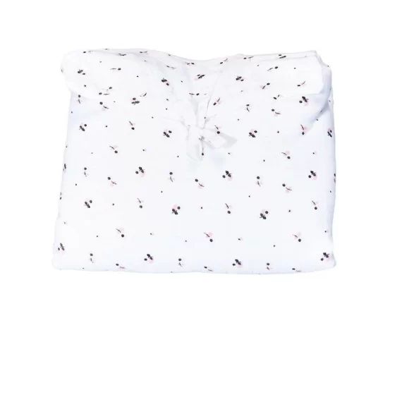 SAUTHON Matelas à langer nomade Miss Fleur de lune blanc