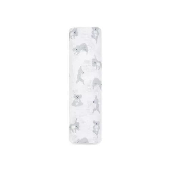 Maxi lange en coton Now +  Zen koalas (120 x 120 cm)