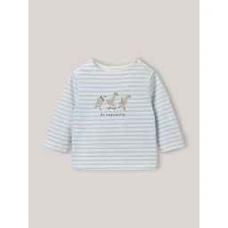 Marinière En Coton Biologique Raye Rouge