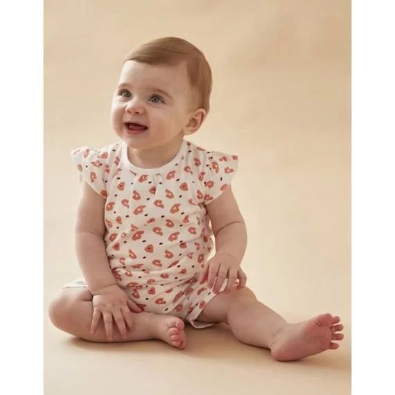 Combishort imprimé léopard rose