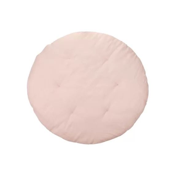 Tapis de jeu matelassé rose poudré
