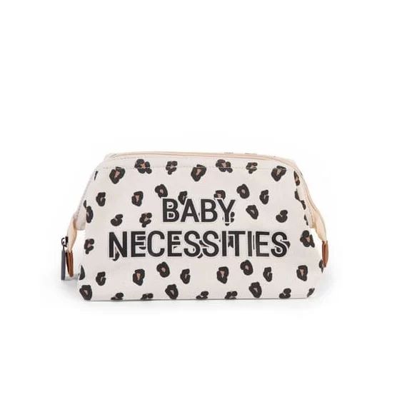 Trousse de Toilette Childhome Baby Necessities – Canvas Léopard
