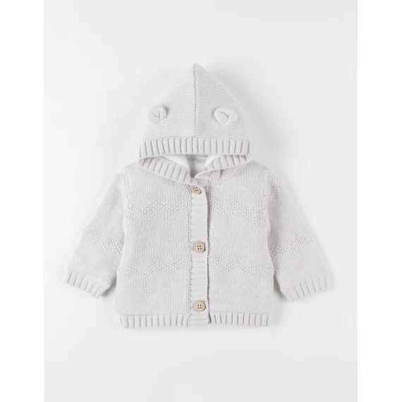 Mantelet En Tricot Chinépaillettes Beige