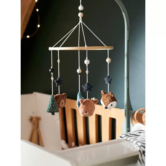 Mobile musical GREEN FOREST beige / multicolore