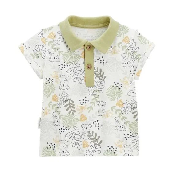 Polo Garçon Brisbane Blanc