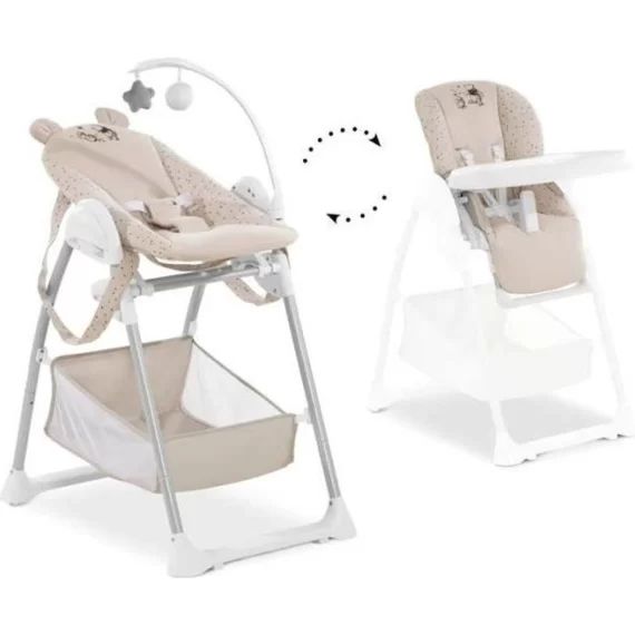 Hauck – Chaise haute Sit N Relax Winnie l&rsquo;Ourson Beige beige