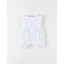 Combishort Fleurie En Jersey Rose