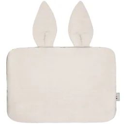 Oreiller Plat Lapin En Gaze De Coton Jeanne Beige