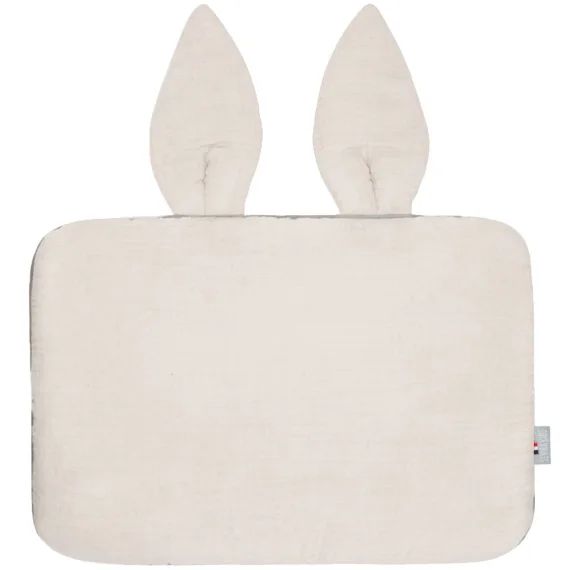 Oreiller Plat Lapin En Gaze De Coton Jeanne Beige
