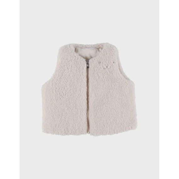 Veste Sans Manches En Groloudoux Beige