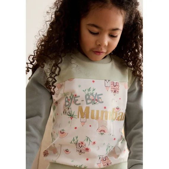 Sweat-shirt Enfant Arya Vert