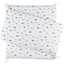 Tour de lit respirant (pour lits 60×120 cm ou 70×140 cm)