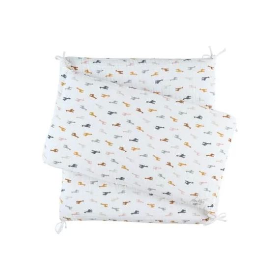 Tour de lit respirant (pour lits 60×120 cm ou 70×140 cm)