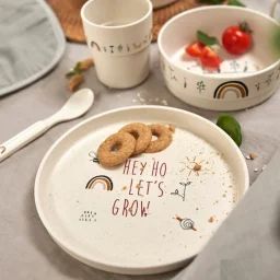 Assiette Hey ho let’s grow vert Garden Explorer