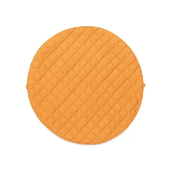 Tapis de jeu nomade 2 en 1 en coton bio Mustard Chai Tea