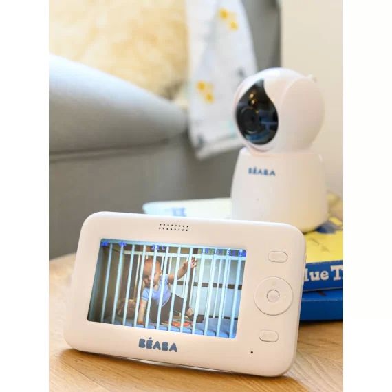Ecoute-bébé vidéo Zen+ BEABA blanc