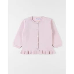 Cardigan En Tricot Rose