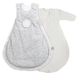 Lot De 2 Gigoteuses Avec Et Sans Manches Safe Asleep® Air Plus – Miffy® Gris Clair / Miffy