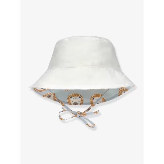 Chapeau anti-UV réversible LÄSSIG bleu imprimé