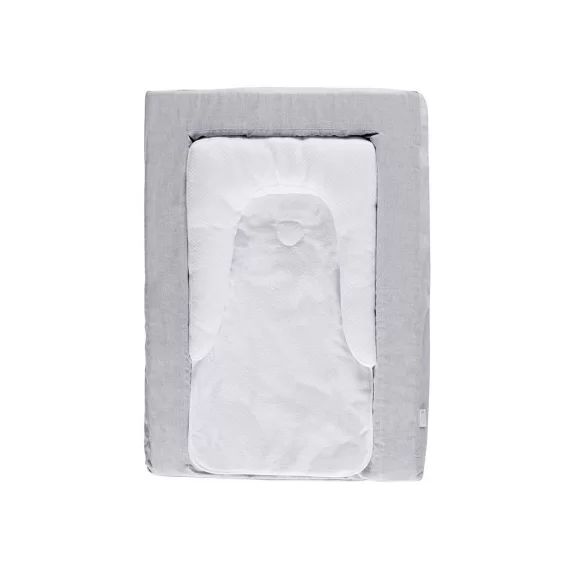 Matelas à langer Douillet 2 en 1 gris chiné