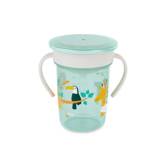 Gobelet Dapprentissage De La Jungle Bleu