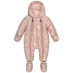 Combinaison pilote déperlante Fille Rose