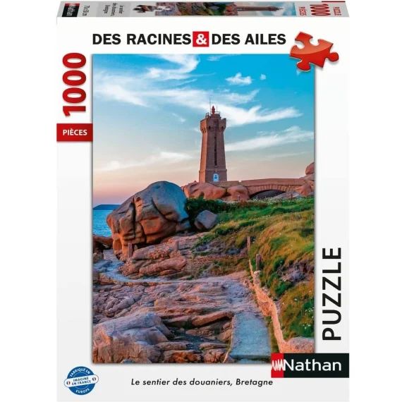 Puzzle Sentier Des Douaniers Bretagne 1000 Pcs Blanc