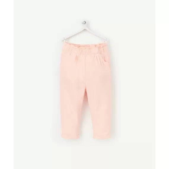 Pantalon fluide bébé fille rose néon –  – Soldes
