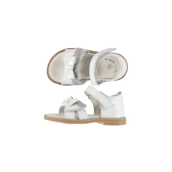 Sandale Ville Cuir Bébé Fille – Blanc