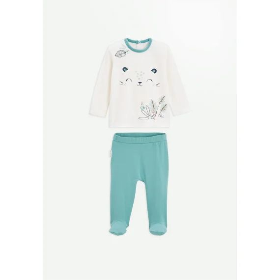 Pyjama Bébé 2 Pièces Belem Bleu