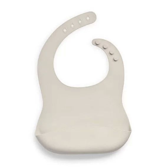 Bavoir Silicone Nougat beige