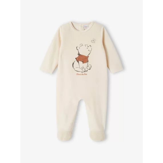 Dors-bien bébé garçon Disney® Winnie l’Ourson en velours vanille