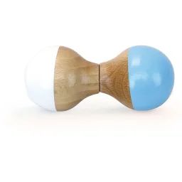 Hochet Du Jura Blanc Et Bleu Bleu