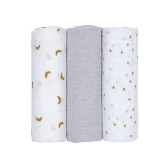 Lot de 3 langes Adventure tracteur (85 x 85 cm)