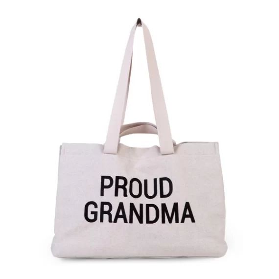 Sac à Langer Childhome Grandma Bag – Canvas Ecru