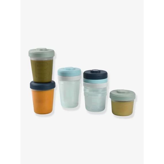 Lot de 8 portions clip 2e âge BEABA assortis