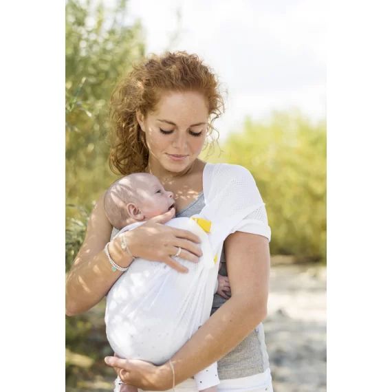 Porte-Bébé Minimonkey Mini Sling – White