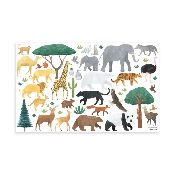 Planche de stickers Living Earth