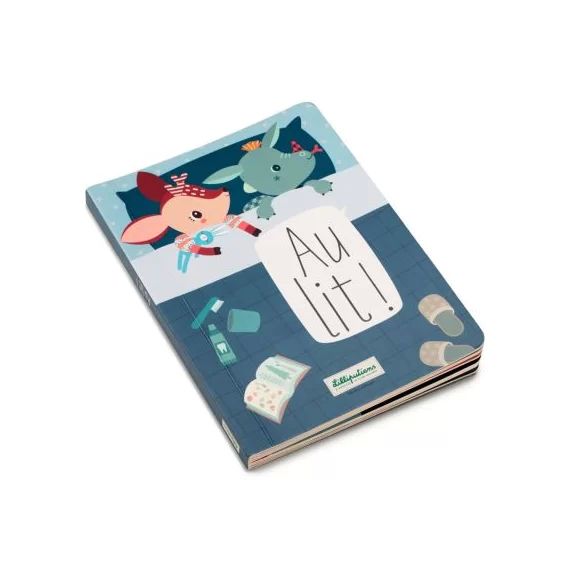 Livre tactile Au lit! (23 cm)