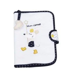 SAUTHON Protège carnet de santé Hello blanc